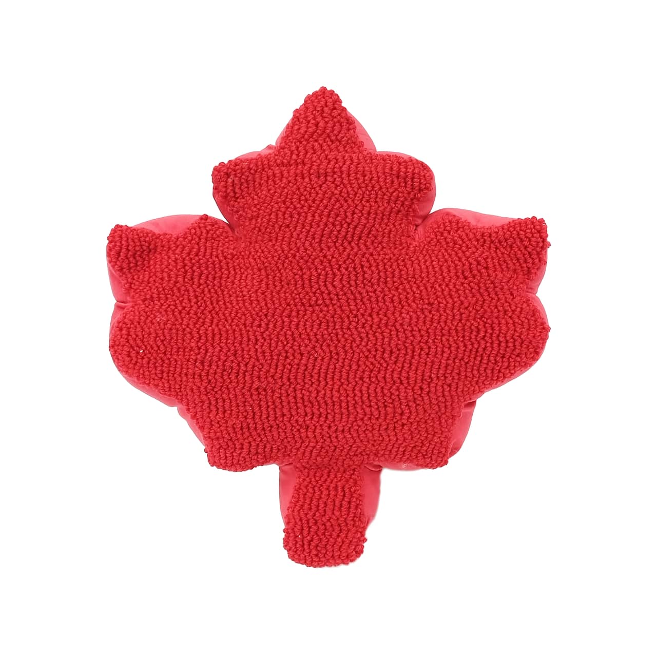 13.5" x 12.25" Red Maple Leaf Embroidered Pillow by Celebrate It™